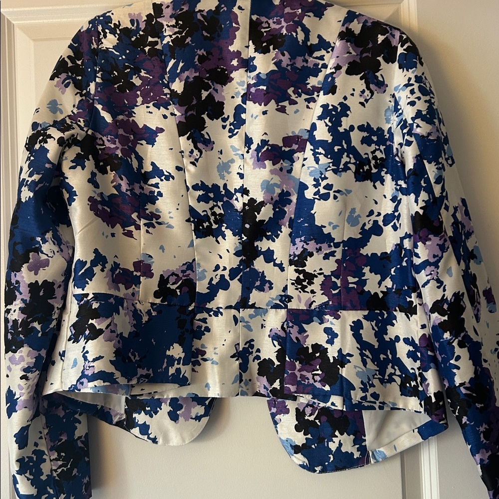 IMAN Multicolor Abstract Blazer - Picture 2 of 2